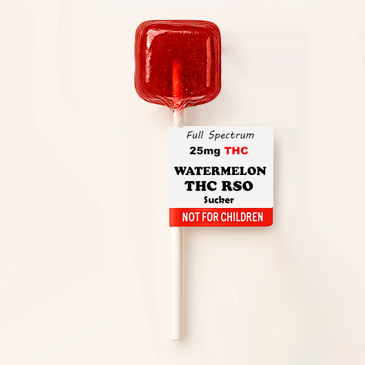 THC Lollipops | Watermelon