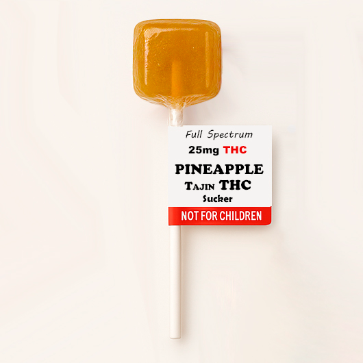 THC Lollipops | Pineapple