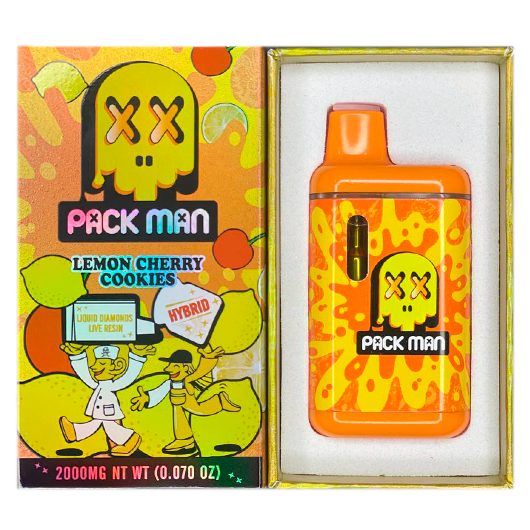 Pack Man | Lemon Cherry Cookies