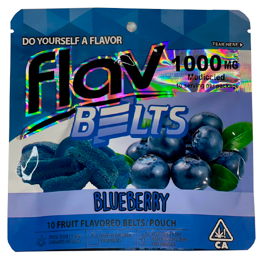 Flav Belts | Blueberry