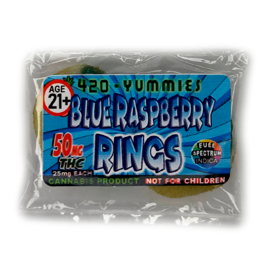 THC Gummies | Blue Raspberry